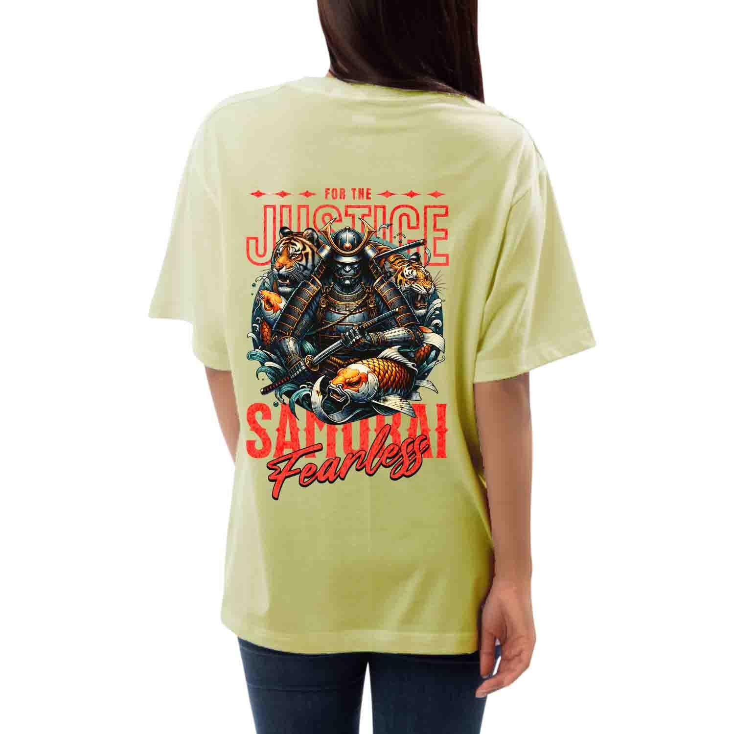 Samurai fearless Women's Oversized T-shirt