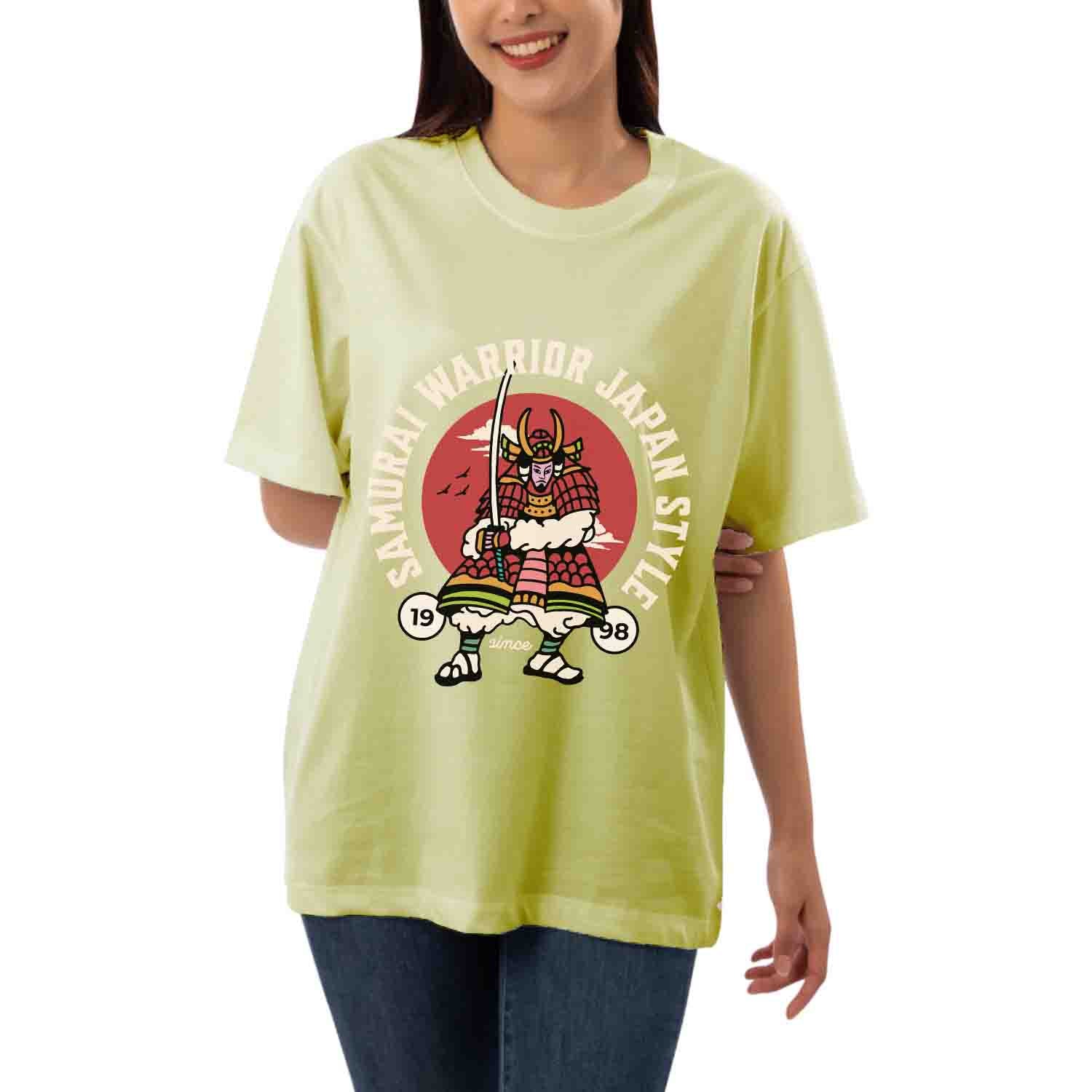 Samurai warrior Women's Oversized T-shirt